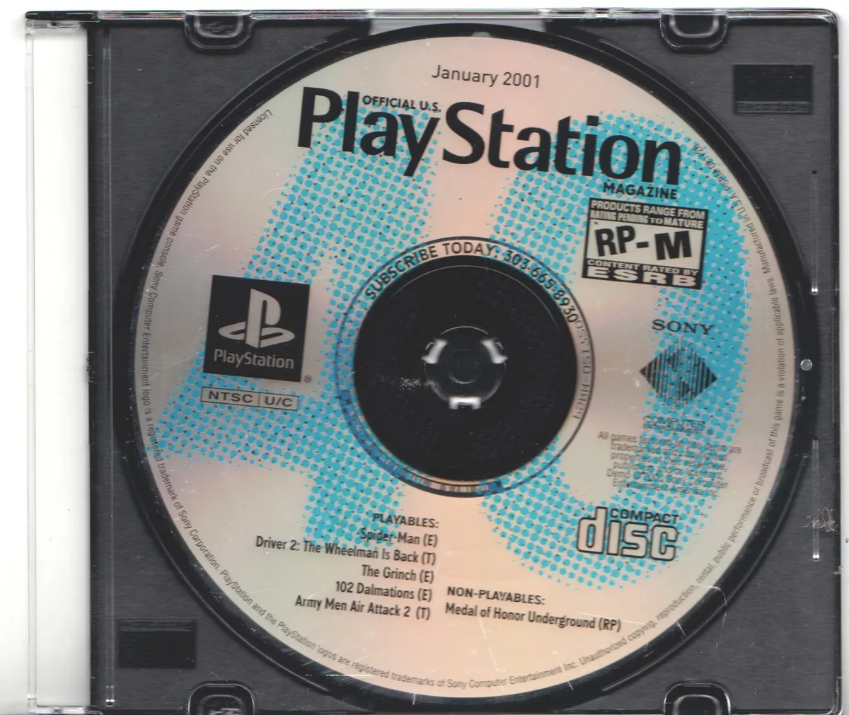 Official U.S. Playstation Magazine January 2001